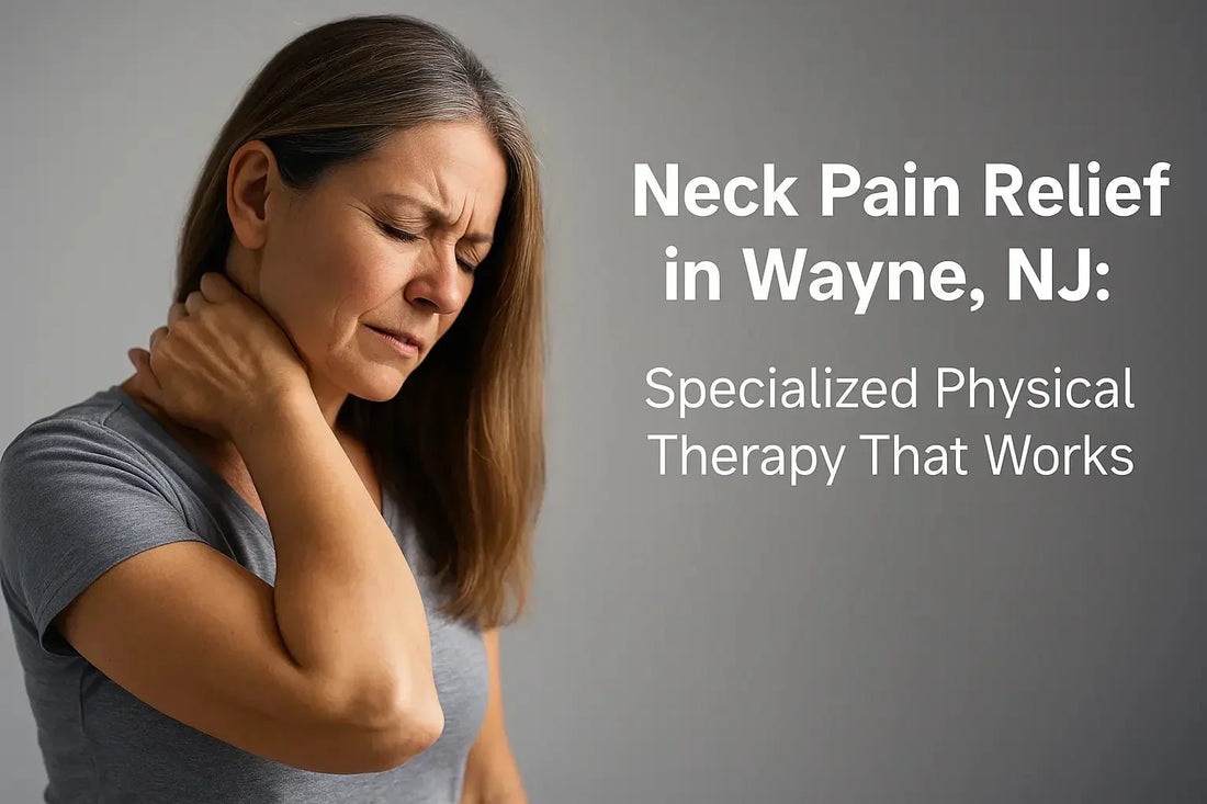 neck pain relief wayne nj effective physical therapy