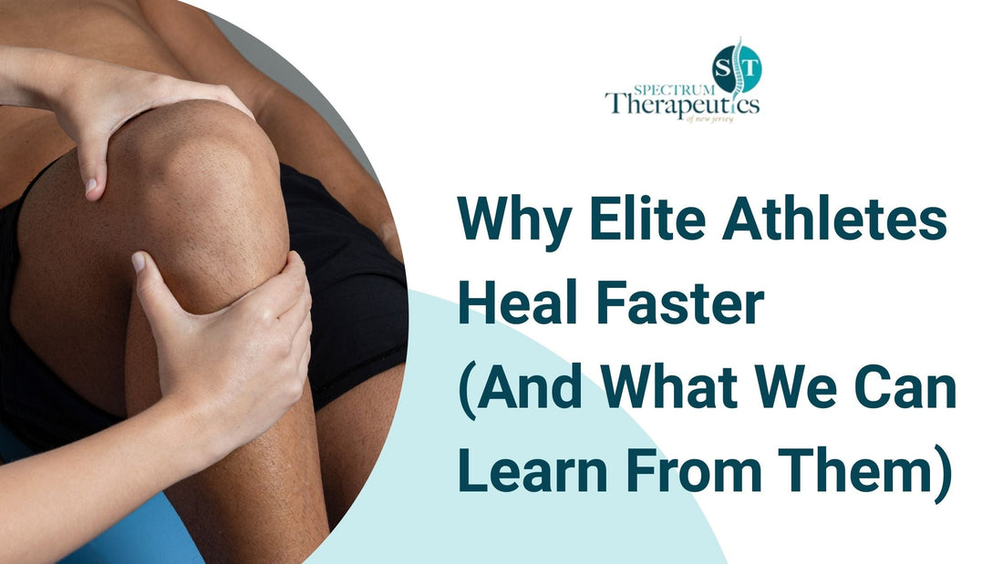 Professional athlete rehabbing an injury with a physical therapist, focusing on guided movement, nutrition, and recovery strategies.