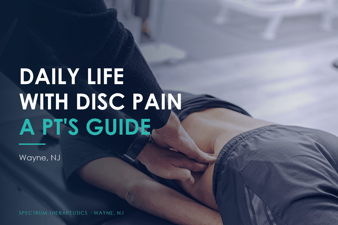 Hands-on physical therapy for disc pain at Spectrum Therapeutics in Wayne, NJ.