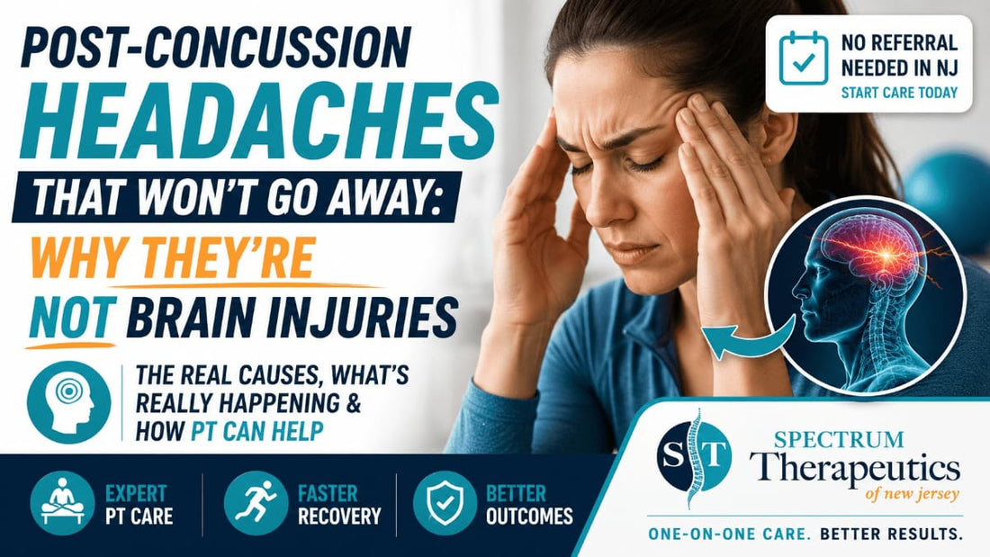 Post-Concussion Headaches That Won't Go Away: Why They're Not Brain Injuries