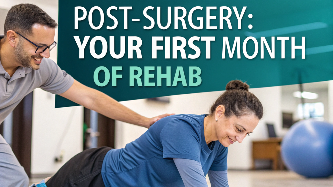 first month post-surgery rehab guidance wayne nj