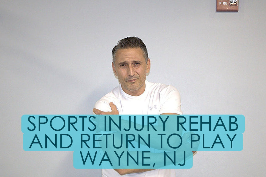 Dr. Rob Letizia, PT, DPT at Spectrum Therapeutics in Wayne, NJ, titled “Sports Injury Rehab And Return To Play Wayne, NJ”