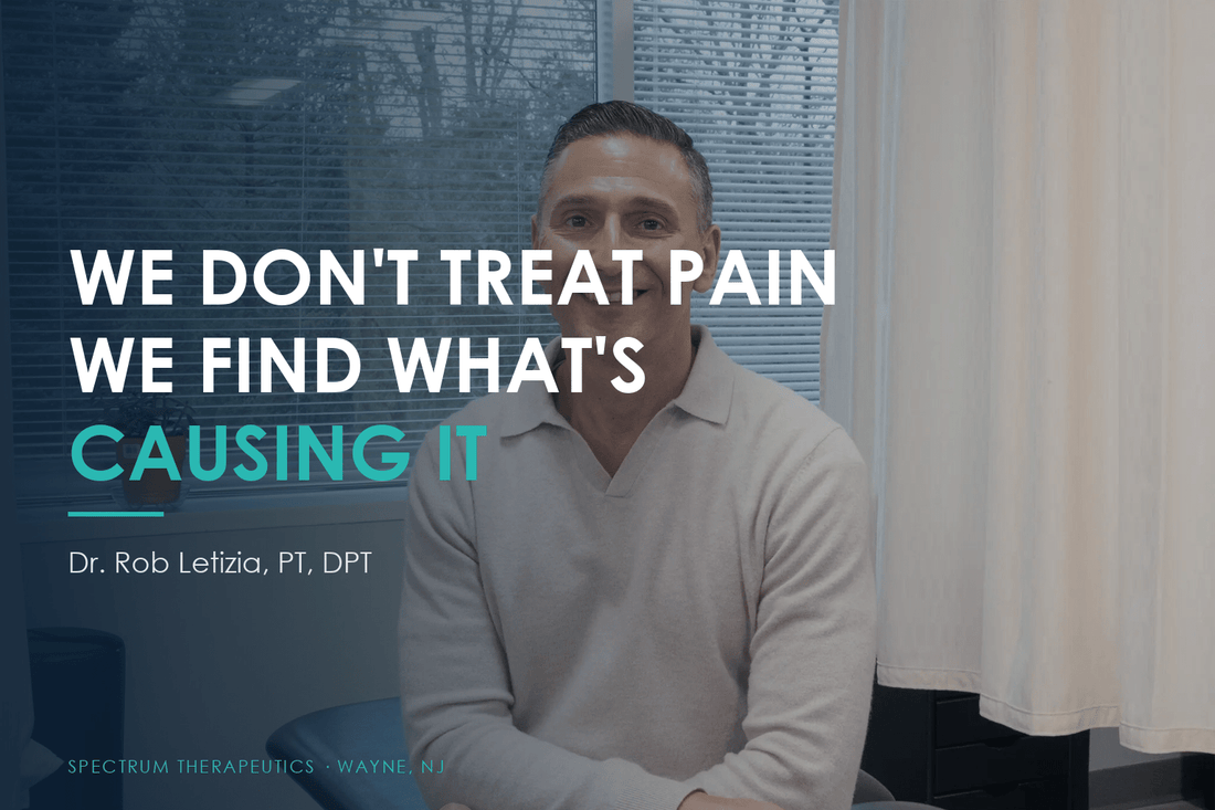 Dr. Rob Letizia at Spectrum Therapeutics of New Jersey at Spectrum Therapeutics in Wayne, NJ.