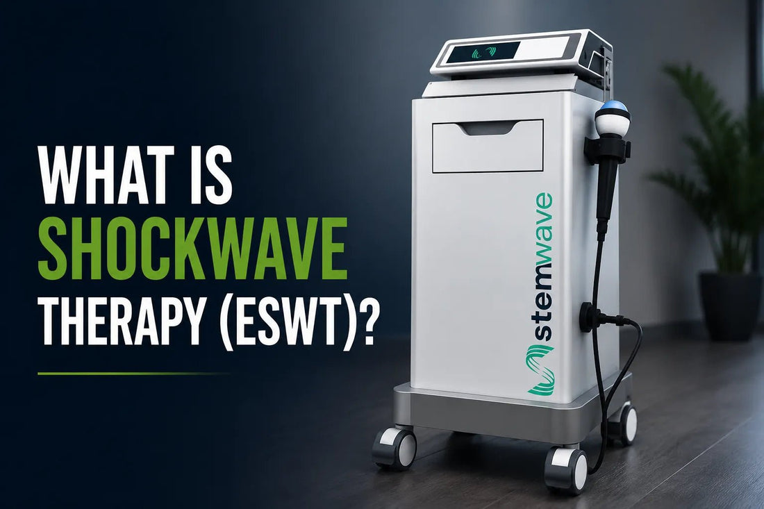 StemWave shockwave therapy device used for ESWT treatment